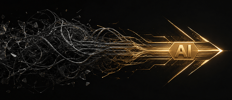 AI Strategy & Transformation — Workflows that compound, not collapse — ops, toolchain, playbooks, and governance.
